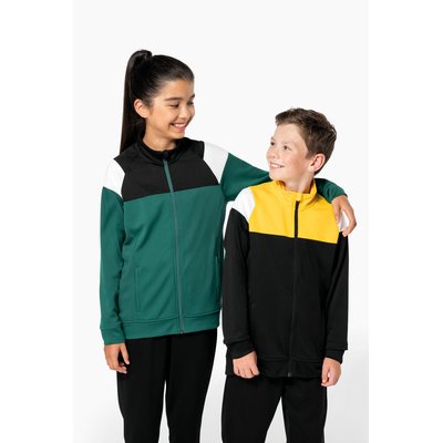 Chaqueta infantil con cremallera