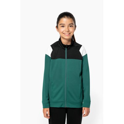 Chaqueta infantil con cremallera