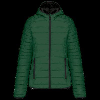 Chaqueta ligera con capucha mujer Forest Green XS