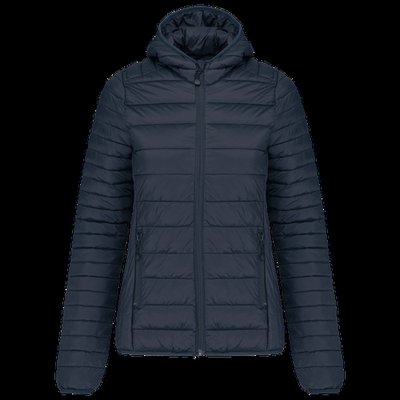 Chaqueta ligera con capucha mujer Navy L