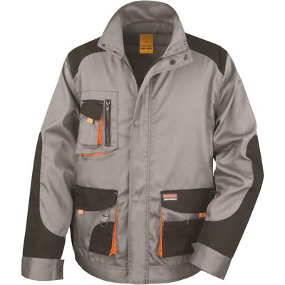 Chaqueta Lite con cuello alto Grey / Black / Orange 50 Uk