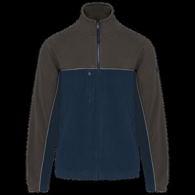 Chaqueta micropolar bicolor Navy / Dark Grey L