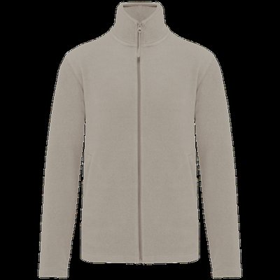 Chaqueta micropolar hombre Beige 4XL