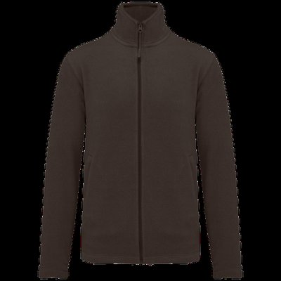 Chaqueta micropolar hombre Chocolate S