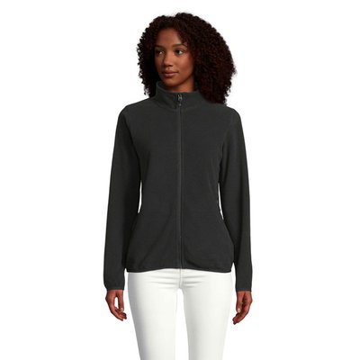 Chaqueta Mujer 280g Poliéster Reciclado Negro 3Xl