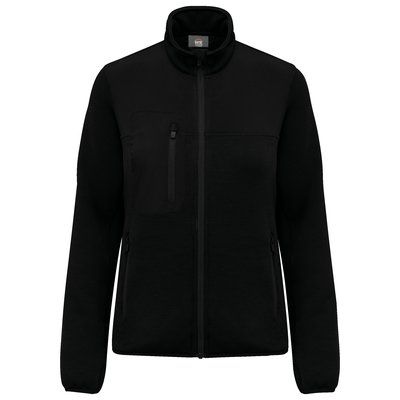 Chaqueta mujer con softshell hidrófugo Black 3Xl