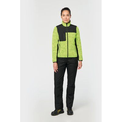 Chaqueta mujer con softshell hidrófugo
