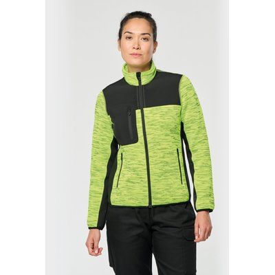 Chaqueta mujer con softshell hidrófugo