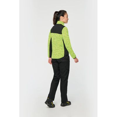 Chaqueta mujer con softshell hidrófugo