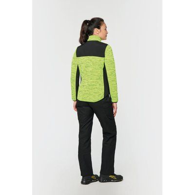 Chaqueta mujer con softshell hidrófugo