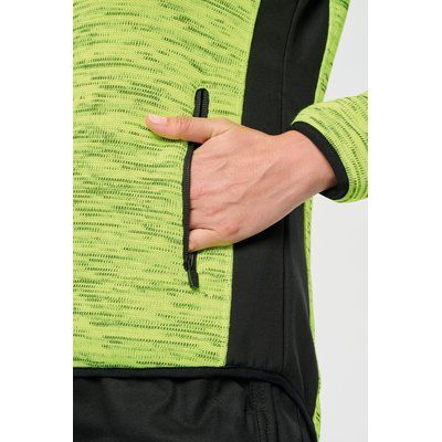Chaqueta mujer con softshell hidrófugo