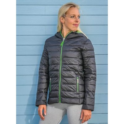 Chaqueta nylon acolchada mujer