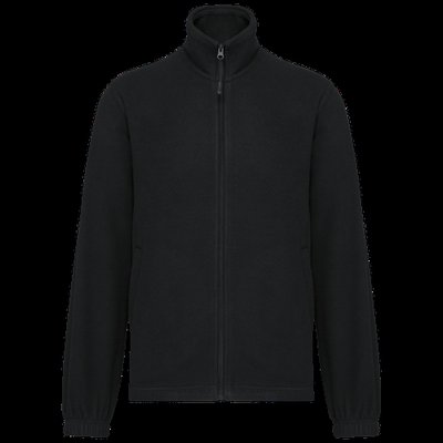 Chaqueta polar ajustable con cordón elástico Black 4XL