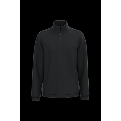 Chaqueta polar ajustable con cordón elástico Black 5Xl
