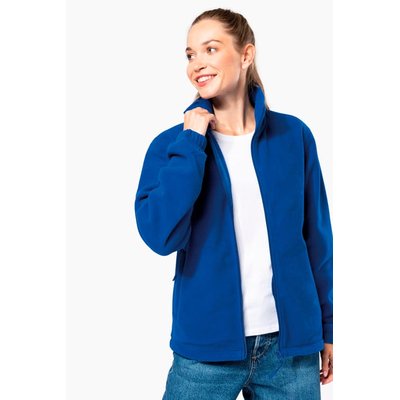 Chaqueta polar ajustable con cordón elástico