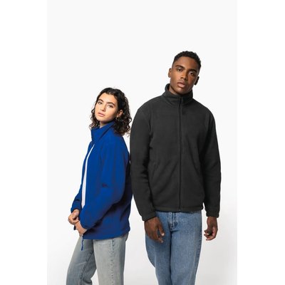 Chaqueta polar ajustable con cordón elástico