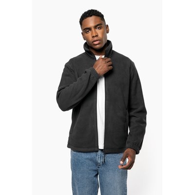 Chaqueta polar ajustable con cordón elástico