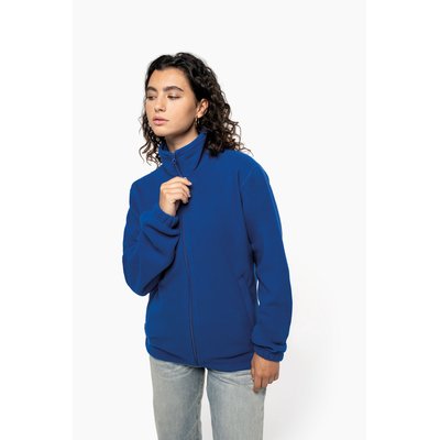 Chaqueta polar ajustable con cordón elástico