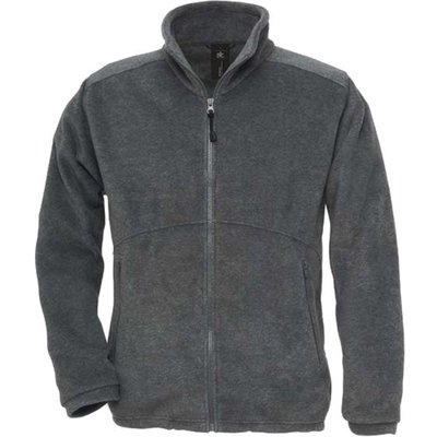 Chaqueta polar con cremallera Charcoal L