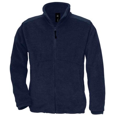 Chaqueta polar con cremallera Navy S