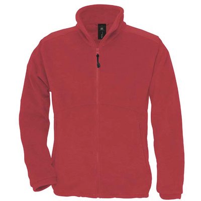 Chaqueta polar con cremallera Red S