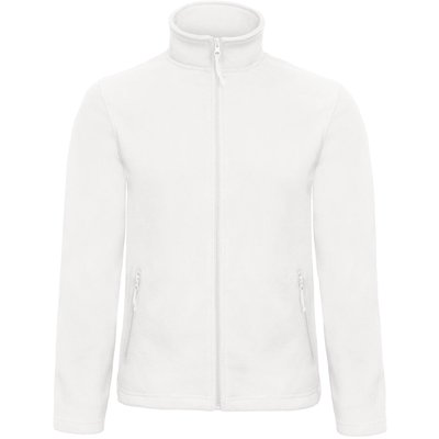 Chaqueta polar hombre con cremallera White Xxl
