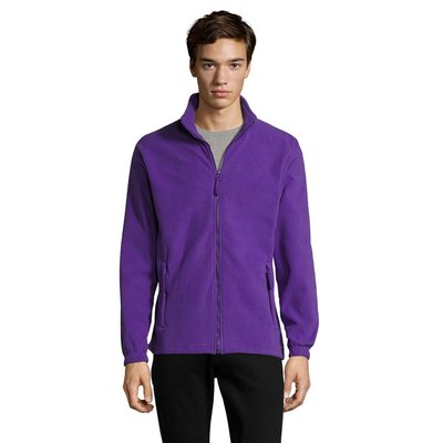 Chaqueta Polar Hombre Morado Oscuro 4Xl