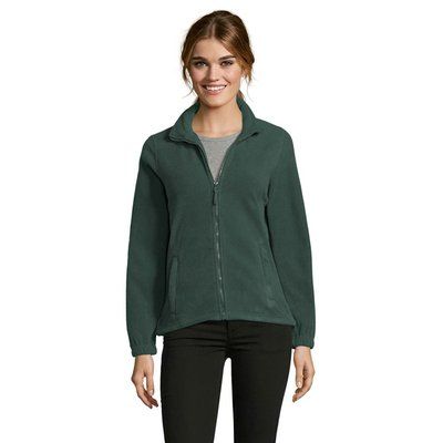 Chaqueta Polar Mujer con Bolsillos Verde Xxl