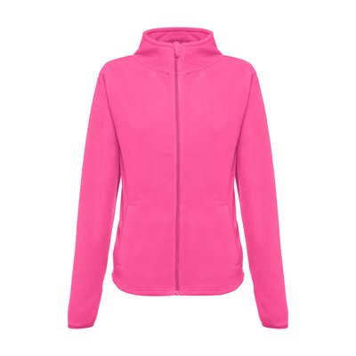 Chaqueta polar para mujer con cremallera Rosa L