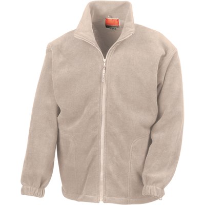Chaqueta Polar de Poliéster Natural XL
