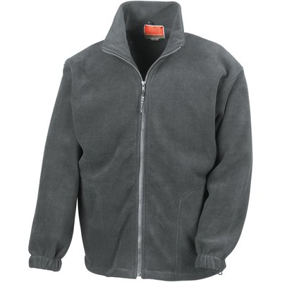 Chaqueta Polar de Poliéster Oxford Grey XL