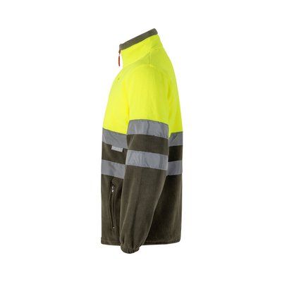Chaqueta polar reflectante