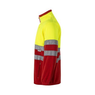 Chaqueta polar reflectante