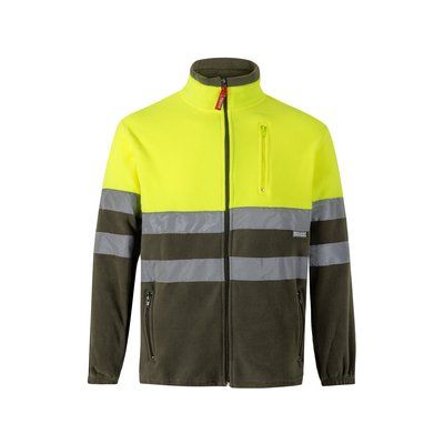 Chaqueta polar reflectante