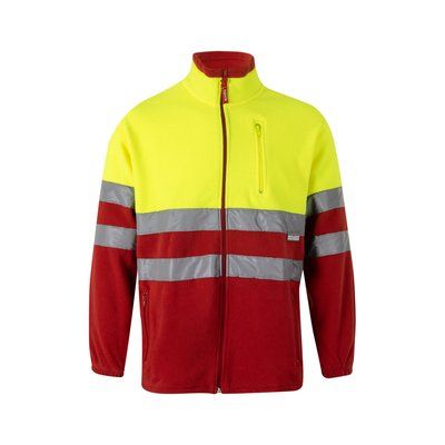 Chaqueta polar reflectante