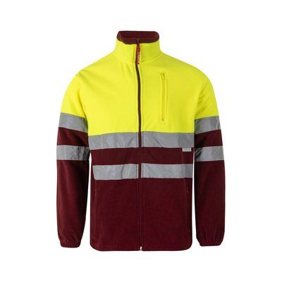 Chaqueta polar reflectante