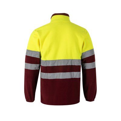 Chaqueta polar reflectante