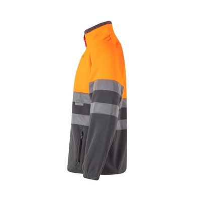 Chaqueta polar reflectante