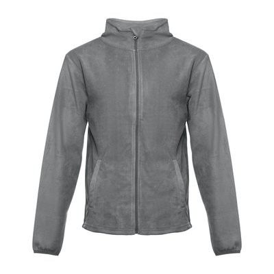 Chaqueta Polar Unisex con Cremallera Gris L