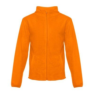 Chaqueta Polar Unisex con Cremallera Naranja M