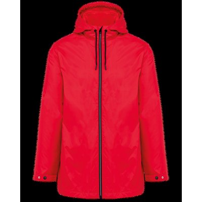 Chaqueta recta con capucha unisex Red 4XL