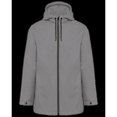 Chaqueta recta con capucha unisex Silver Xxl