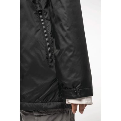 Chaqueta recta con capucha unisex