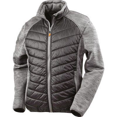 Chaqueta con relleno de poliéster Black / Grey Marl L