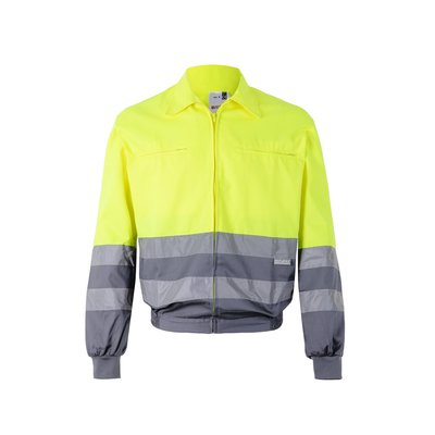 Chaqueta de sarga con cintura elástica