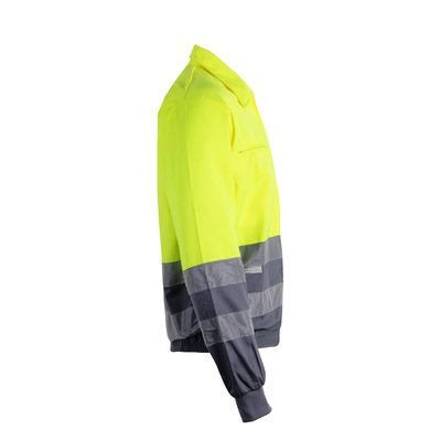Chaqueta de sarga con cintura elástica