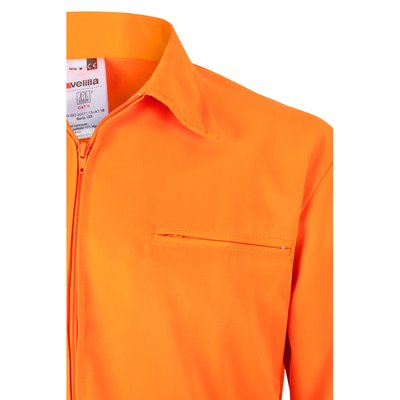 Chaqueta de sarga con cintura elástica