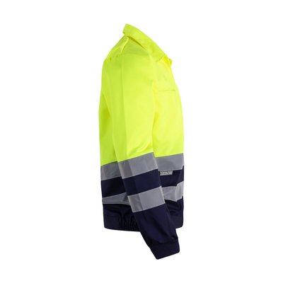 Chaqueta de sarga con cintura elástica