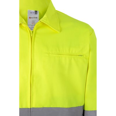 Chaqueta de sarga con cintura elástica