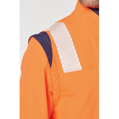 Chaqueta de seguridad con mangas extraibles